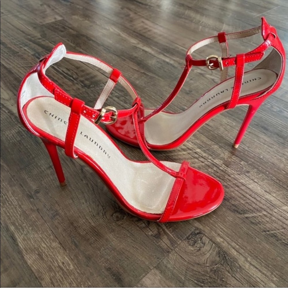 Chinese Laundry red heels